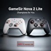 Resim GameSir Nova 2 Lite Hall Effect 2.4G Nintendo Switch Windows PC Siyah Oyun Konsolu 