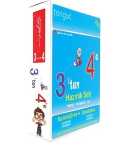 Resim Tonguç Yayınları 3'ten 4'e Hazırlık Seti 