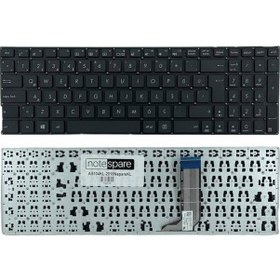 Resim Asus İle Uyumlu A556, X556, K556, K556ub, K556uf Notebook Klavye Siyah Tr 