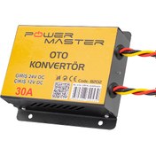 Resim AYT Ticaret HT-101 Powermaster 24-12 Volt 30 Amper Oto Konvertör Diğer