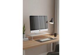 Resim Grandmix Metal Monitör Yükseltici Stand Masaüstü Düzenleyici Laptop Standı 50X25 cm 