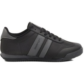 Resim Slazenger Siyah Siyah Kadın Spor Ayakkabı Sneaker Çok Renkli 