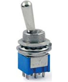 Resim Toggle Swıtch On-off 6p Mts-202l 