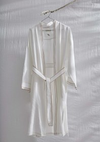 Resim Lole Uzun Kollu Kadın Kimono - Krem-Somon / L-XL 