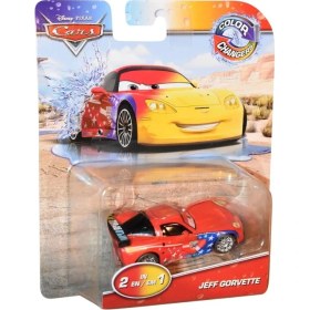 Resim Disney Cars Cars Renk Değiştiren Araçlar HRX46 - Jeff Gorvette 
