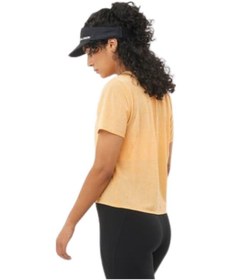 Resim Salomon Salomon Shkout Air Crop Kadın Koşu Tişört 55118 Çok Renkli 