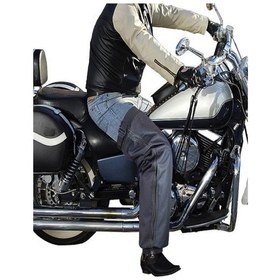 Resim Motorbisiklet Kullanıcıları Için Sıvı ve Rüzgar Geçirmez Isı Yalıtımlı Koruyucu Pantolon 