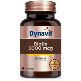 Resim Dynavit Biotin 5000 mcg 100 Tablet 