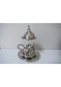 Resim 6 Kişilik 30 Parça Çay Bardağı Takımı Gümüş 