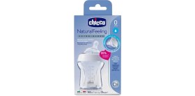 Resim Uravas Store Mey Ithalat® Naturalfeeling Cam Biberon 0+ Ay 150 ml 