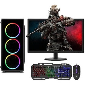 Resim Zeiron PN20 i5-3470 16GB 500GB HDD 120GB SSD RX550 21.5" Oyuncu Masaüstü Bilgisayar 