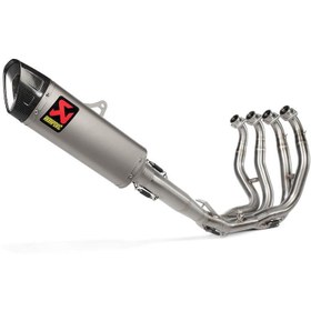 Resim AKRAPOVIC S-S13R1-APLT SUZUKI GSX-1300R HAYABUSA (21-24) RACING LINE (TITANIUM) EGZOZ 