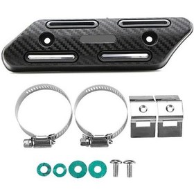 Resim Reedark Yakıt Hattı Koruyucu Egzoz Isı Kalkanı Crf Siyah K20077b Siyah 