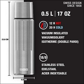 Resim ​​Sigg 8735.50 Thermo Flask Gemstone Ibt Selenite 0.5 Lt Matara 