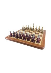 Resim Prestij Serisi Ahşap Satranç Takımı 38 CM 
