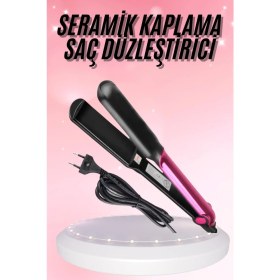 Resim Astraltech Seramik Düzleştirici Iyon Özellikli Profesyonel Günlük Kullanımı Uygun 