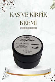 Resim Mazalinda Kuyruk Yağlı Kaş Ve Kirpik Bakım Kremi Doğal Kuyrukyağı Kremi 10ml 