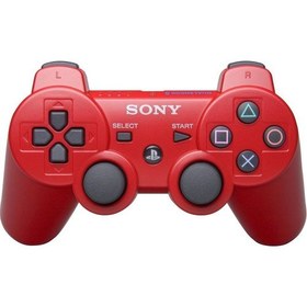 Resim Sony Oyun Kolu Kablosuz Playstation 3 Gamepad Wıreless Controller Ps3 Dualshock3 Kırmızı Oyun Kolu 