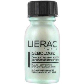 Resim Lierac Sebologie imperfections Correction Localize Concentrate 15 Ml Akneli Ciltler İçin Lokal Bakim 