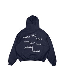 Resim PASTA & WINE HOODIE - S-M / Gri 
