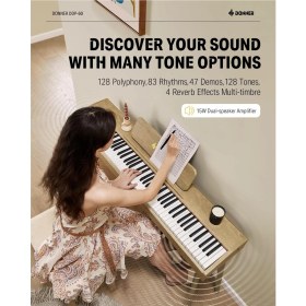 Resim Hype Store Ddp-60 Dijital Piyano (Light Oak) 