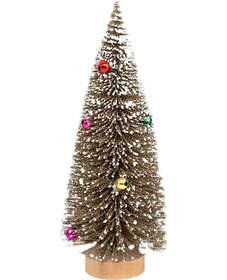 Resim Homyl Masaüstü Yapay Yılbaşı Ağacı Parti Masa Koyu-altın 