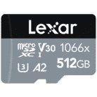 Resim LEXAR High-Performance 512GB 160MB/s Okuma 120MB/s Yazma MicroSD Kart 