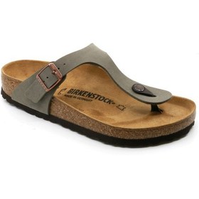 Resim Birkenstock Ramses Bs Hakiki Deri Erkek Parmak Arası Terlik Vizon 001 