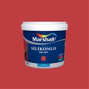 Resim Marshall Elma Şekeri 1 Litre Silikonlu Özel Mat Su Bazlı İç Cephe Boyası (MARSHALL.5134336) 