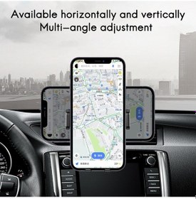 Resim Havalandırma-1 X Kablosuz Araç Şarj Cihazı Montajı 1 X Usb C Tipi Kablo 1 X İngilizce Kılavuzu-siyah - 