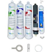 Resim Pemax Water Solutions Kapalı Kasa Su Arıtma Cihazlarına HFT 5'li Platinium Mebran Mineralli Tatlandırıcı 