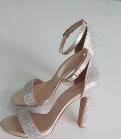 Resim Topukla Footwear Kadın Abiye Taşlı Ayakkabı 10 Cm 036 101 