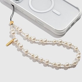 Resim YoungKit Pearl Serisi İnci Tasarımlı Telefon Askı İpi 40Cm Gold 