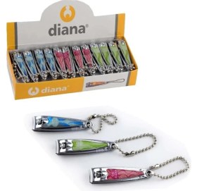 Resim Motto Ticaret Diana 1002 Küçük Renkli 24' Lü Tırnak Makası 