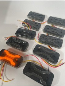Resim Ahmet Otomotiv 10 Adet Füme Dark Model Sarı-turuncu Led Lamba 