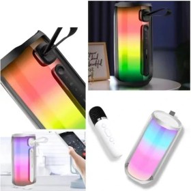 Resim Newface Pluse 5 Mikrofonlu Rgb Kablosuz Hoparlör - Siyah 