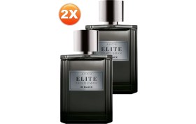 Resim Avon Elite Gentleman In Black Erkek Parfüm Edt 75 Ml. Ikili Set 