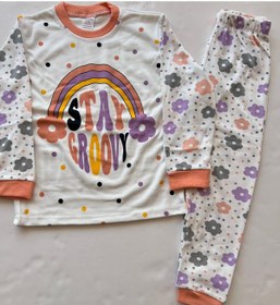 Resim Süpermini Stay Desen Pijama Takımı (7-9 Yaş) 