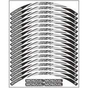 Resim Mondial Drift 125 L Gri Jant Şeridi 546817009 