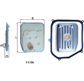 Resim Hidrolik Filtre Takımı Bora 98-05 -golf Iıı-ıv 92-06 -passat 88-97 -a3 Ag4 Otomatik Şanzum 01m325429 096321370 