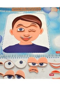 Resim Tox Duyguları Öğreniyorum Keçe Cırtlı Duvar Panosusu (erkek) . Eğ 