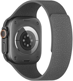 Resim Sneezy Apple Watch 2-3-4-5-6-7-8-10 & SE İle Uyumlu Manyetik Desenli Spor Silikon Kordon (38/40/41 & 42 mm) 