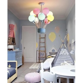 Resim Balon Tasarım Çocuk Odası Avize - Kız ve Erkek Odaları 