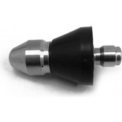 Resim Geeksen Stainless Steel Su Tüpü Temizleme Aynası - Kanal Tıkanıklığını Açma, 1/4 İnç Kısa Uçlu, Yüksek Basınçlı Fıçın Ucu 