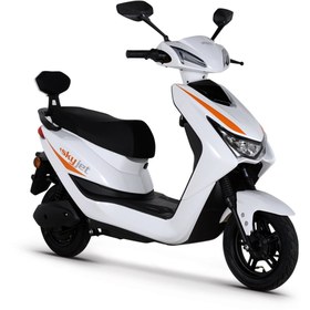 Resim Skyjet Ecolıne Elektrikli Moped Beyaz 