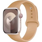 Resim Silikon Bant iOS Watch Uyumlu Kayışı 44mm 45mm 40mm 41mm 42-38mm 45mm Spor Bilezik 28 Walnut 49mm-42-44-45mm S-m 