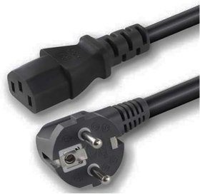 Resim Zilevo Power Kablo Bilgisayar Kasa Monitör Ekran Power Güç Kablosu 1.5 Metre 