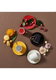 Resim Jumbo Mix 4 Kişilik Kahve Fincan Takımı 