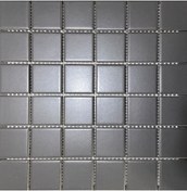 Resim Vitra 5X5Cm Antrasit Mat Mutfak Tezgah Arası Fileli Seramik (437390433) 