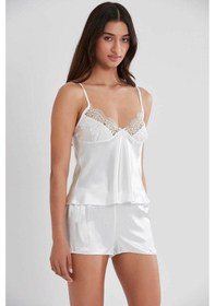 Resim Pierre Cardin 6'lı Kaplı Gecelik Sabahlık Set 6325 Ekru Renk 001 